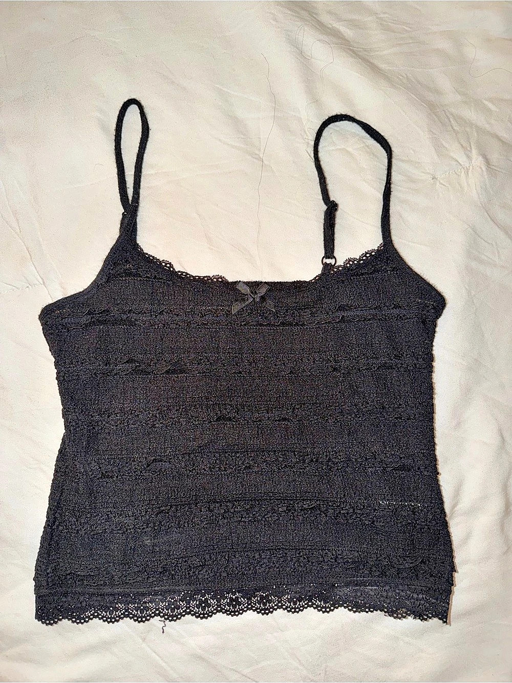 Urban Outfitters Black Lace Cami Size Small.